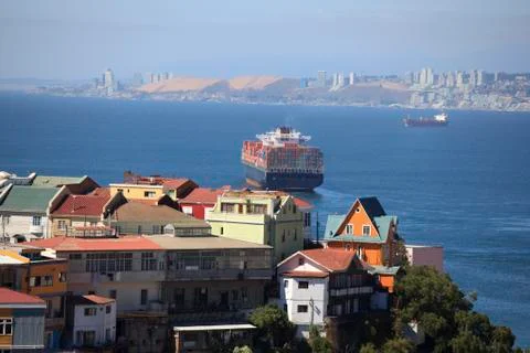 Valparaiso View Stock Photos
