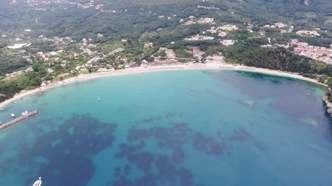 Valtos beach in Parga Stock Footage 135074531
