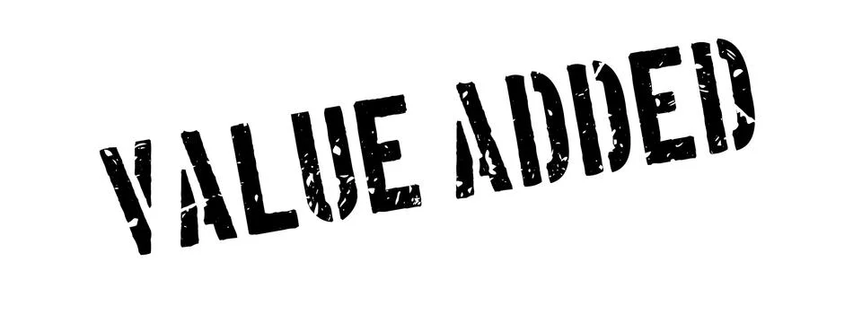 Value added Stock Illustration