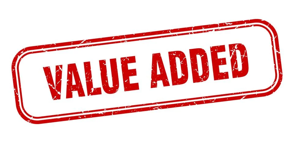 Value added Stock Illustration