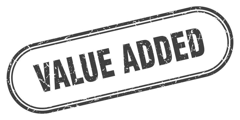 Value added Stock Illustration