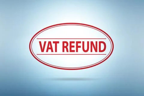 Value added tax VAT return concept 스톡 일러스트