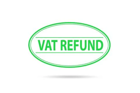 Value added tax VAT return concept 스톡 일러스트
