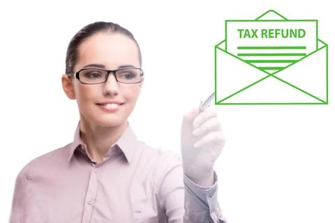 Value added tax VAT return concept 스톡 사진