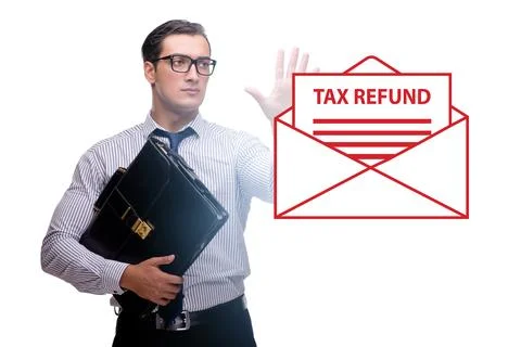 Value added tax VAT return concept Stock Photos
