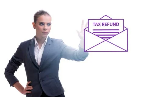 Value added tax VAT return concept 스톡 사진