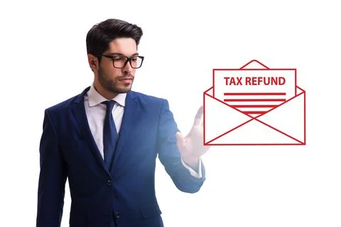 Value added tax VAT return concept 스톡 사진