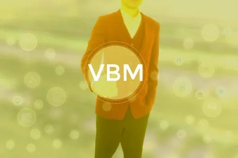 Value Based Management - business concept Stock Photos