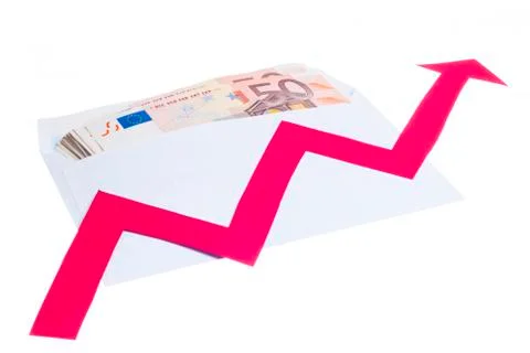Value of euro increasing Stock Photos