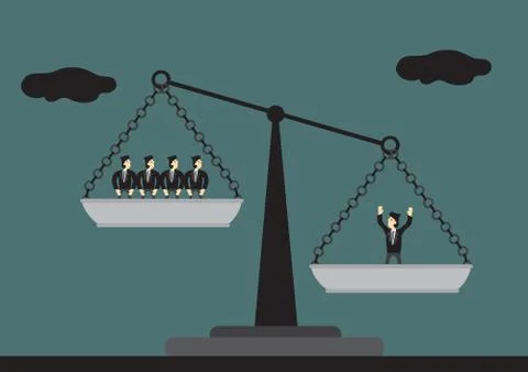 Value of Human Resource Conceptual Vector Illustration Stock Illustration