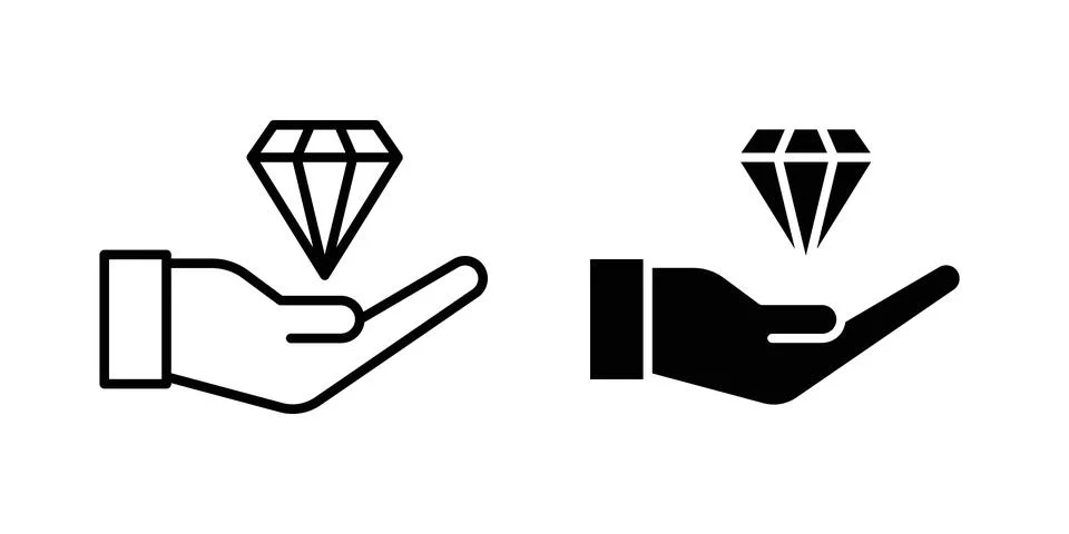 Value icon illustration vector, icon set for apps Stock Illustration