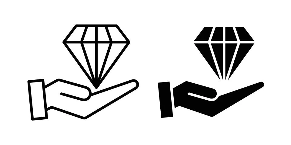 Value icon vector design illustrations Stock Illustration