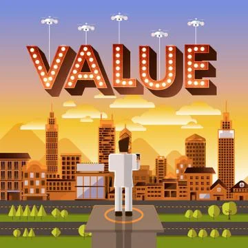 Value Stock Illustration