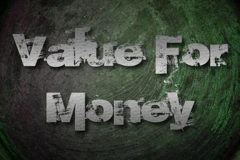 Value for money concept 스톡 일러스트