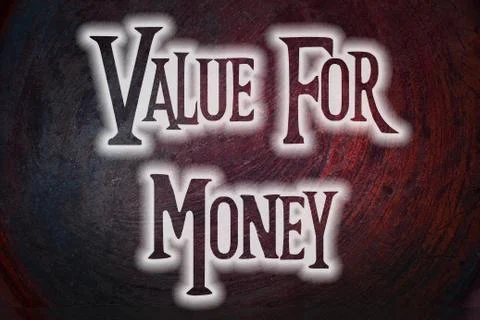 Value for money concept 스톡 일러스트