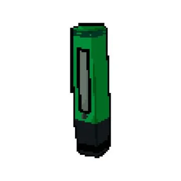 Value ph meter color icon vector illustration Illustrazione stock