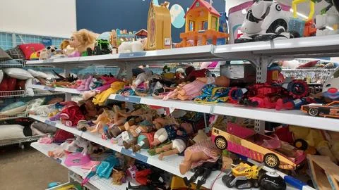 Value Village second-hand store in  Canada 写真素材
