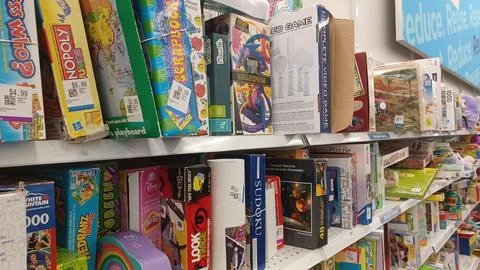 Value Village second-hand store in  Canada Stock Photos