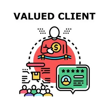 Valued client enjoying premium loyalty program benefits Illustration