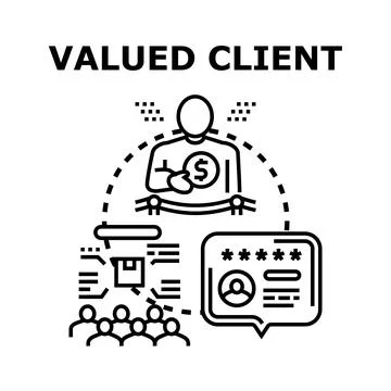 Valued client enjoying premium loyalty program benefits Illustration