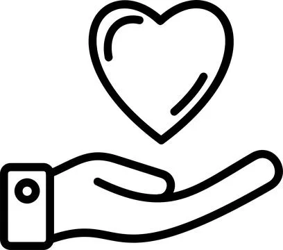 Values Line Icon Design Stock Illustration