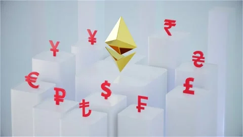 Valute&amp;Ethereum Stock Footage 242579377