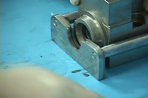 Valve assembly part 01 Stock Footage 753999