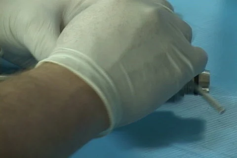 Valve assembly part 03 Stock Footage 755371