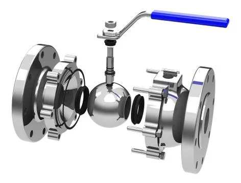 The valve Illustrazione stock