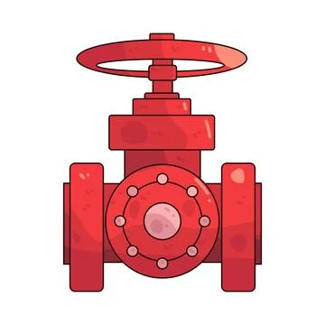 Valve illustration Stock Illustration