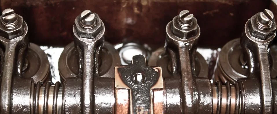 Valve tappets Stock Photos