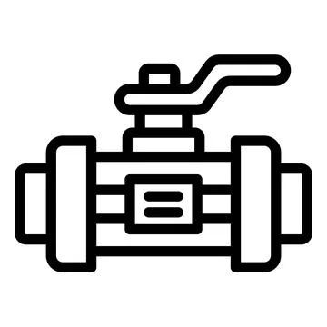 Valve Vector Icon Design Illustration Stock Illustration