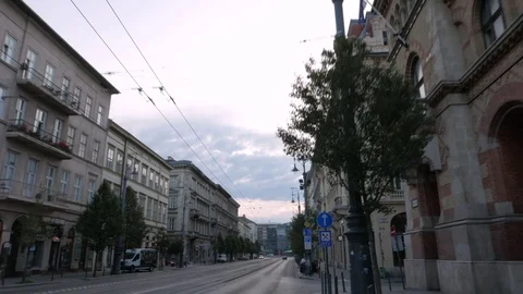 Vamhaz boulevard, Budapest Stock Footage 91276602