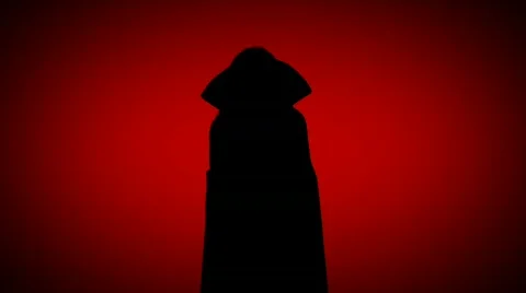 Vampire breaking glass Stock Footage 623888