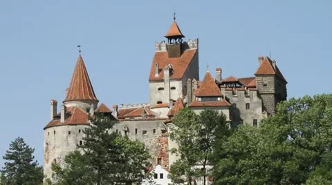 Vampire Castle in summer 動画素材 12050096