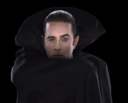 Vampire Close Up Stock Footage 754327