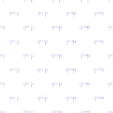 Vampire fangs seamless pattern repeating spooky monster teeth Stock Illustration