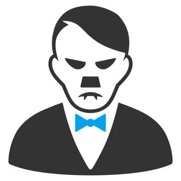 Vampire Flat Vector Icon Stock Illustration