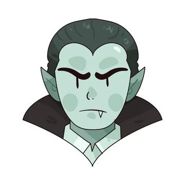 Vampire illustration Stock Illustration