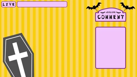 Vampire!! Looping streaming background. 1080p (1) Stock Footage 258880977