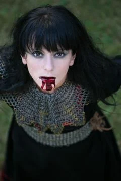 Vampire princess Stock Photos