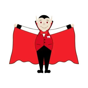 Vampire seamless pattern Stock Illustration