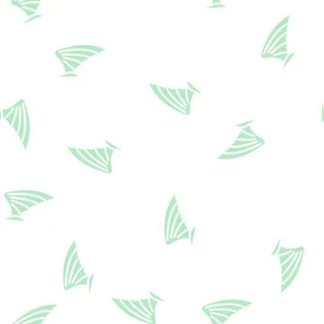 Vampire wing glyph vector seamless pattern 스톡 일러스트