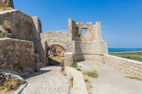 Van Castle close up, Eastern Turkey Stock Photos