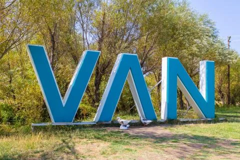 Van city, Eastern Turkey Foto stock