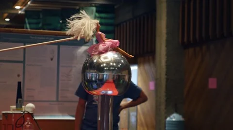 Van de Graaff generator Stock Footage 50034205