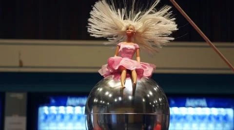 Van de Graaff generator Stock Footage 50034357