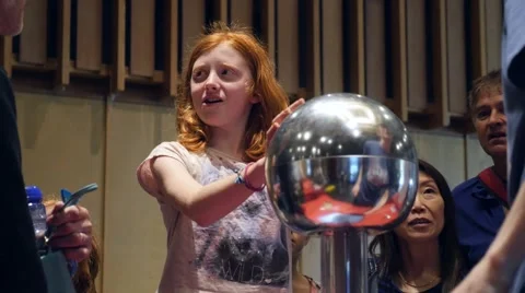 Van de Graaff generator Stock Footage 50035247