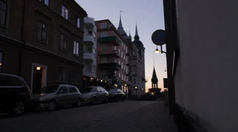 Van driving by Stock Footage 41280745