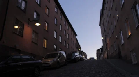 Van driving by Stock Footage 41280804